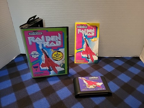 Raiden Trad (Sega Genesis, 1991) COMPLETE CIB Tested 27479700187 | eBay