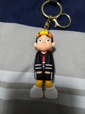 El Kiko 3-D  (Chavo del Ocho)  Silicone Charm  Keychain