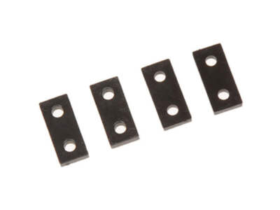 Servo Distanzplatten, Logo 500, Logo 600 Chassis (04605)