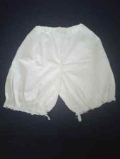 Vintage Antique French Bloomers Knickers Hand Made Cotton