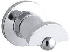 New KOHLER Polished Chrome ANTIQUE ROBE HOOK 214-CP factory sealed