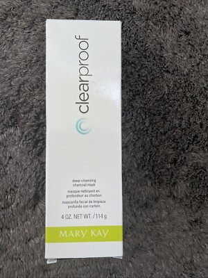 MARY KAY CLEARPROOF DEEP CLEANSING CHARCOAL MASK~FULL SIZE~CLEAR PROOF SKIN!