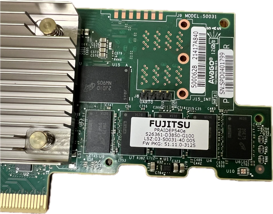 Broadcom MegaRAID 9480-8e Fujitsu PRAID EP540e SAS RAID Card (Replac 9380-8e) 8i - Image 3 of 4