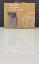 RadioShack AM/FM Pocket Radio 1200586 used (T4)