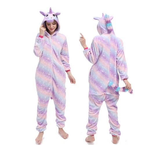 Disfraz Mono Unicornio Adulto Hombres Mujeres Carnaval Juegos con disfraces- - Imagen 1 de 11