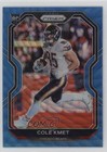 2020 Panini Prizm Football Blue Wave Cole Kmet #305 PSA 8.5