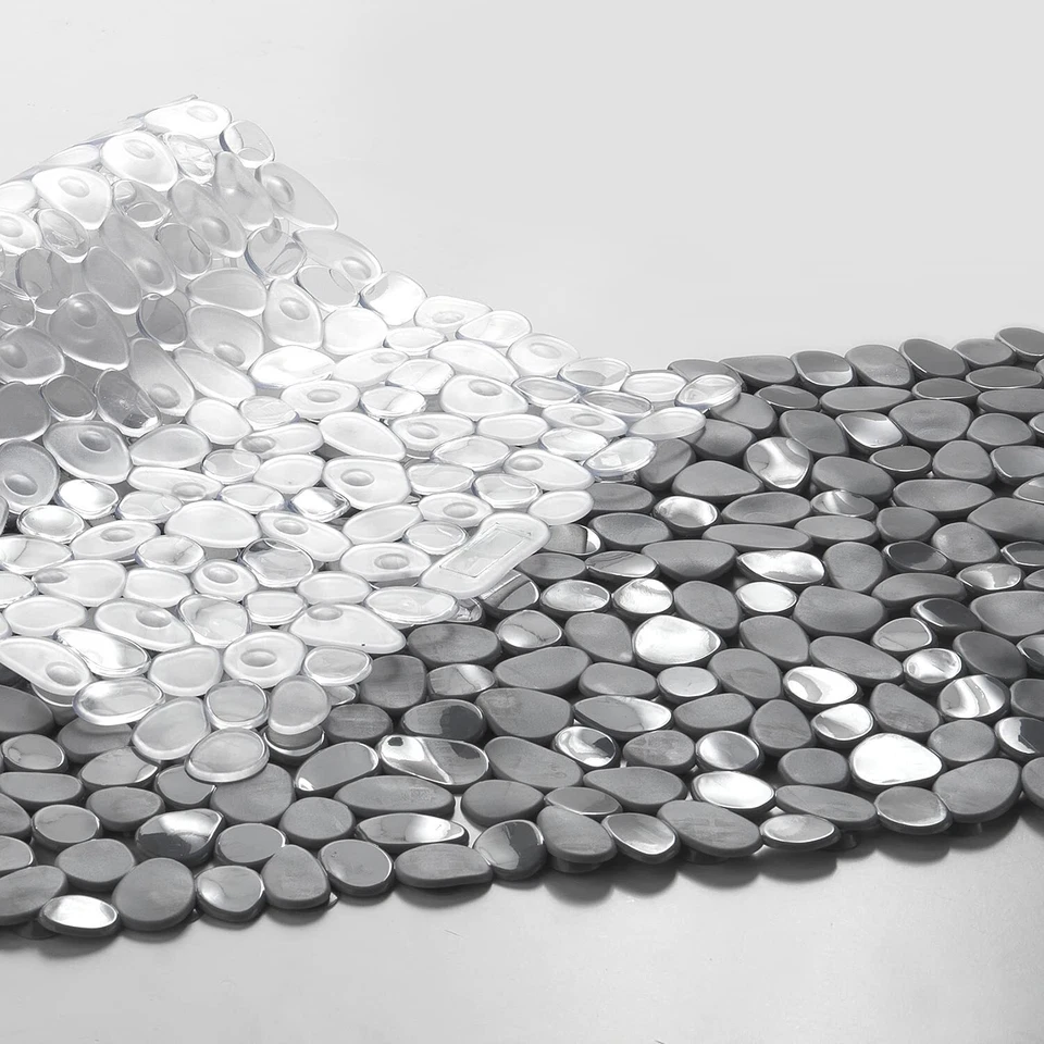 GEDY Tappetino quadro per doccia 540x570x7 mm Trasparente River TADO4010030 - Immagine 4 di 4