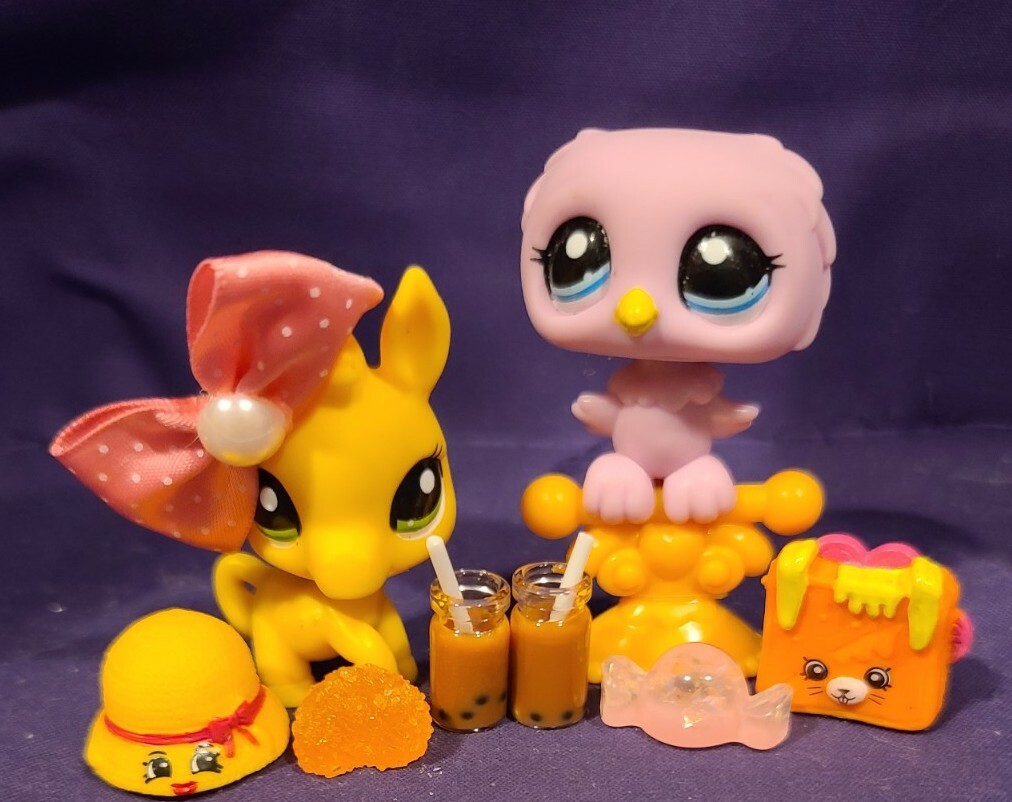 Figurine Petshop Oiseau N°2877 - Sac à L'aveugle / Blind Bag - Occasion (petit Défaut Peinture)