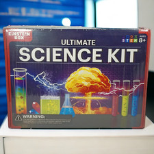 Ultimate Science/Chemistry Kit, 120 experiments for kids 8  STEM, great gift 