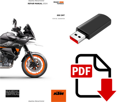 USB - KTM 2024 - 890 SMT - WERKSTATT REPARATUR SERVICE