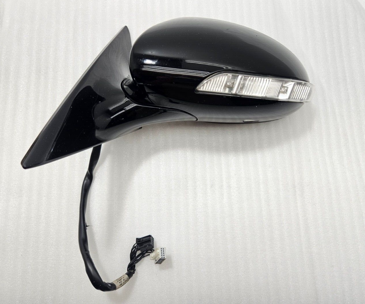 06-08 Mercedes W219 CLS500 CLS55 AMG Left Side Rear View Door Mirror Black OEM