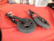 Quickie Zippie Tilt In Space Youth Childs Wheelchair-FORKS CASTERS SET