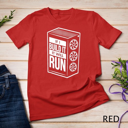 Funny PC Builder Shirt - Computer Builder & PC Gamer Gift Unisex T-shirt - Picture 10 of 15