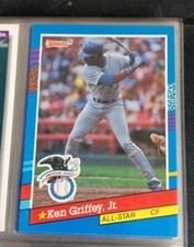  1991 Donruss Ken Griffey Jr 49 American League Error Card! 