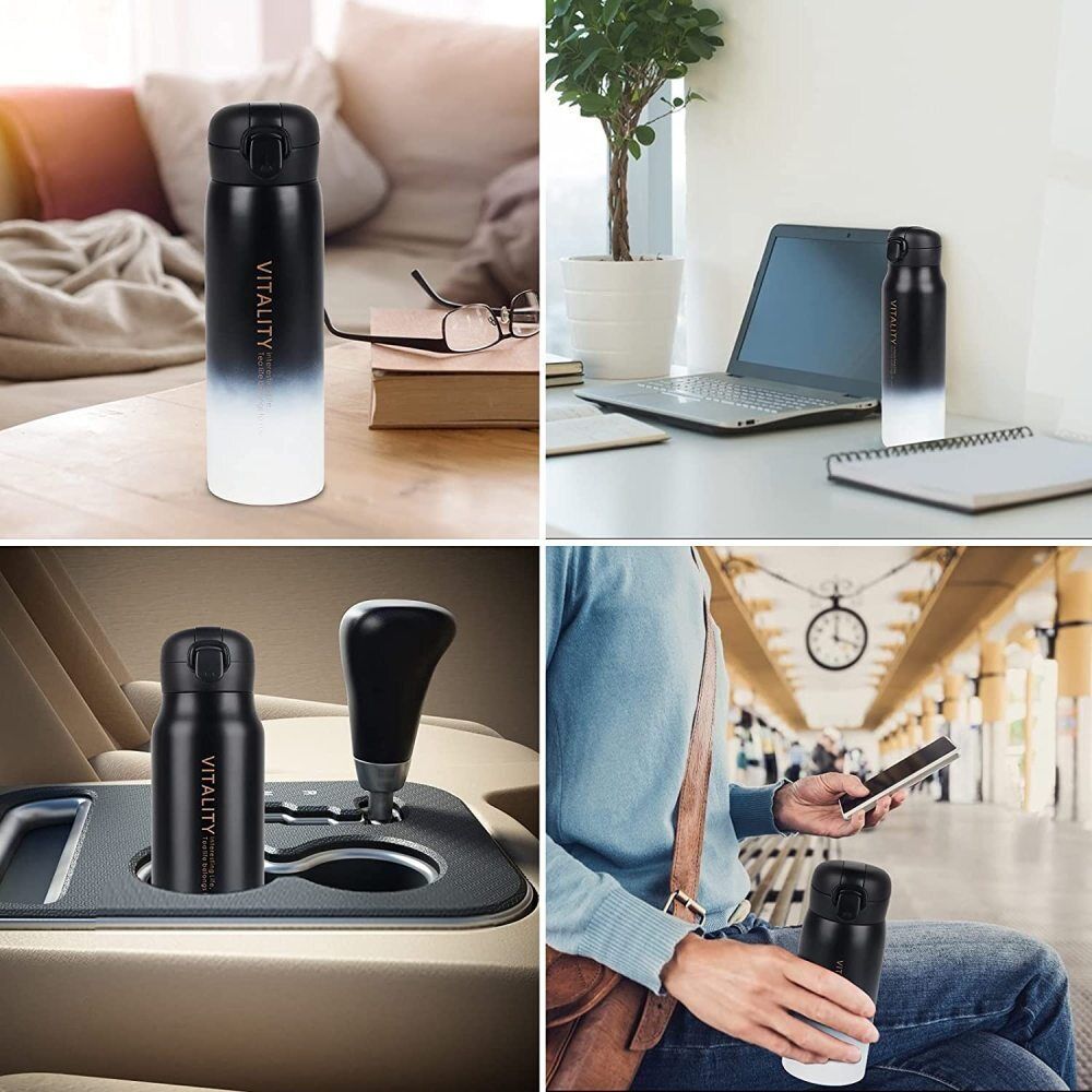 Travel Mug Stainless Steel Coffee Cup with Leakproof Lid Insulated