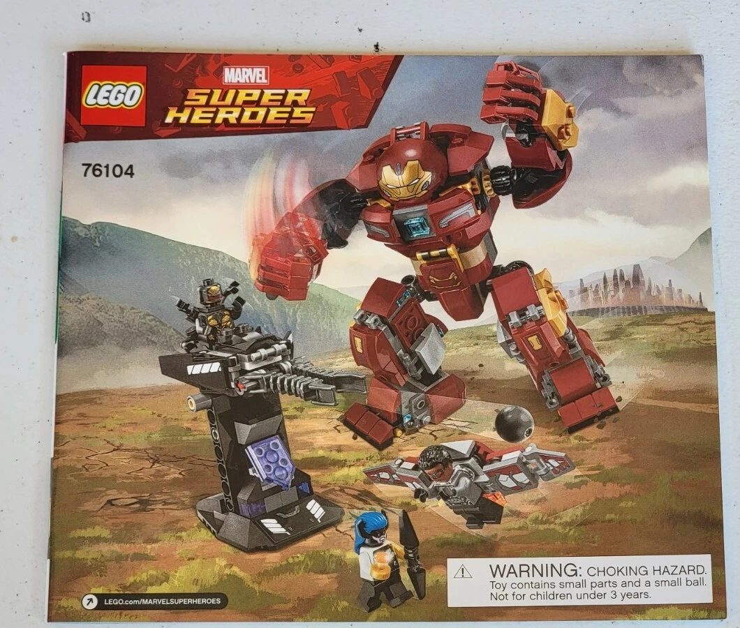 Lego marvel instructions outlet