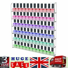6 Layers Nail Polish Display Rack Wall Mounted Holder Stand Nail Varnish Shelf