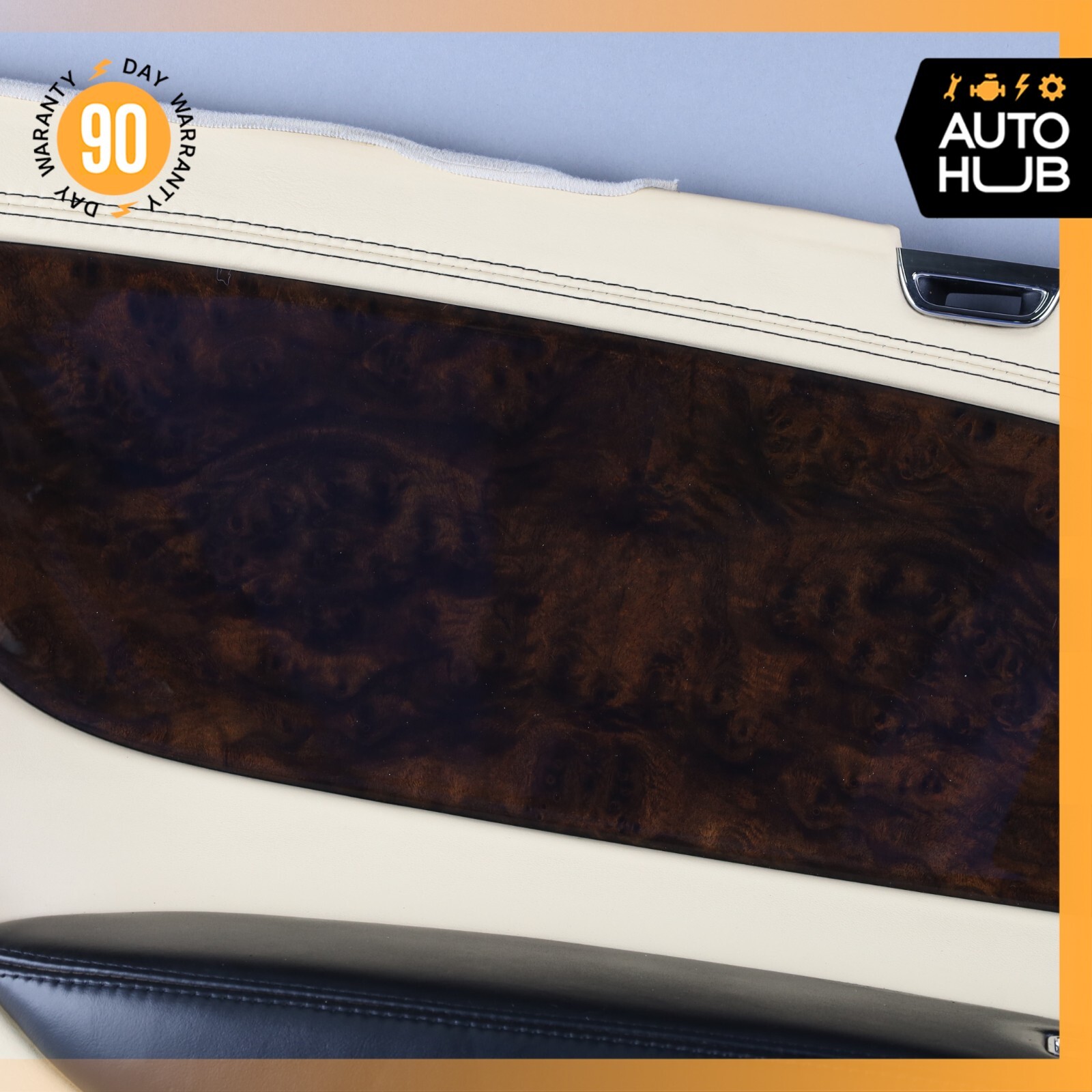 07-11 Bentley Continental GTC Rear Left Driver Side Interior Door Panel OEM 63k