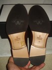 100% AUTH NEW MEN GUCCI QUEERCORE BROWN LEATHER TASSEL DRIVERS/LOAFERS UK 8/US 9 — photo 8