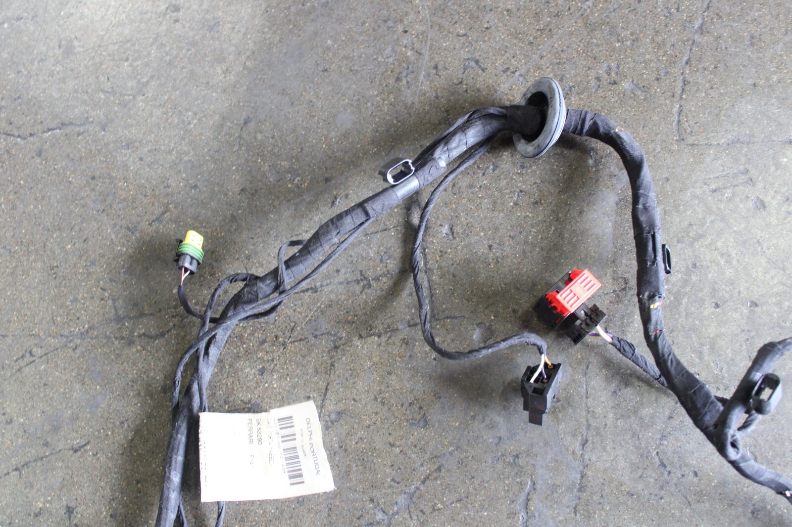 Ferrari 599 GTB, RH, Right, Door Wiring Harness, Used, P/N 226232