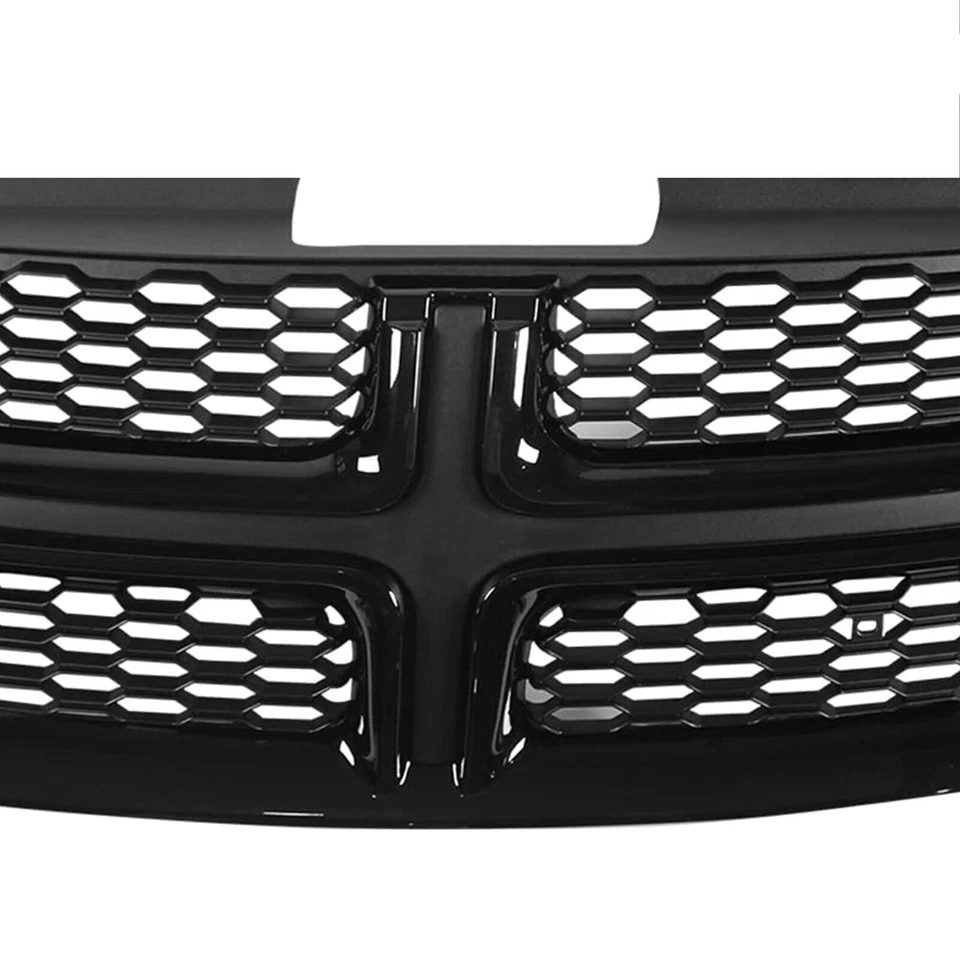 For 2011-2020 Dodge Journey Main Upper Stainless Black Mesh Grille Grill Insert - Image 2 of 4