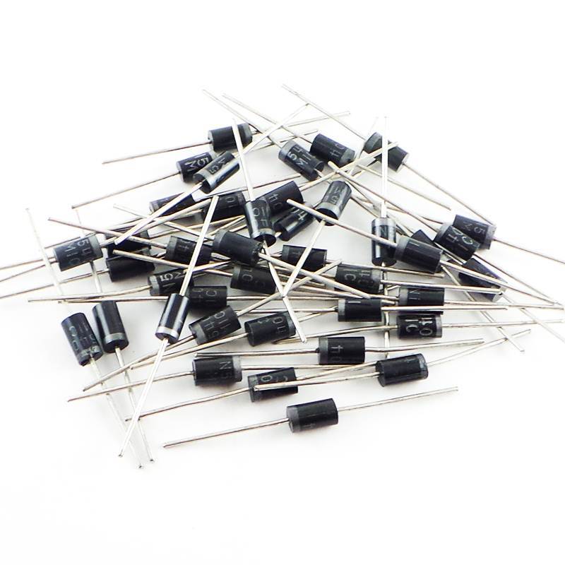 ALKOY 100PCS 1N5404 IN5404 Diodo Raddrizzatore 3A 400V - Foto 6