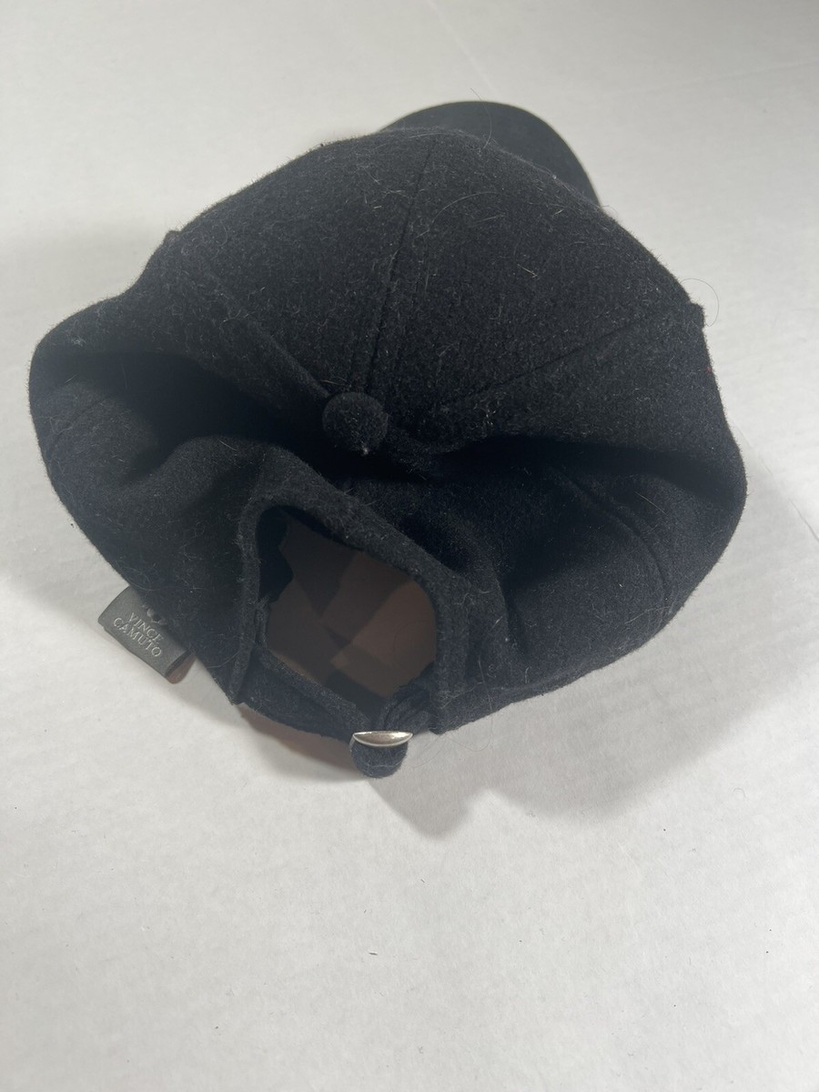 Vince Camuto black faux suede hat Vince Camuto | Accessories | Vince Camuto 58 Faux Suede  main image 3
