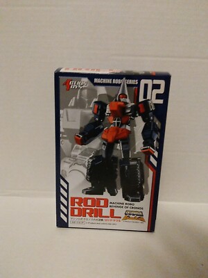NIB Machine Robo Revenge of Cronos Rod Drill 02 Action Toys Complete - US Seller