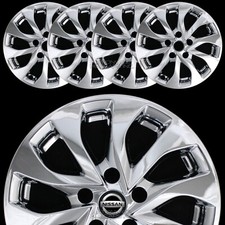 for Nissan Sentra SV 2016-2019 Chrome 16" Wheel Skins Hub Caps Alloy Rim Covers