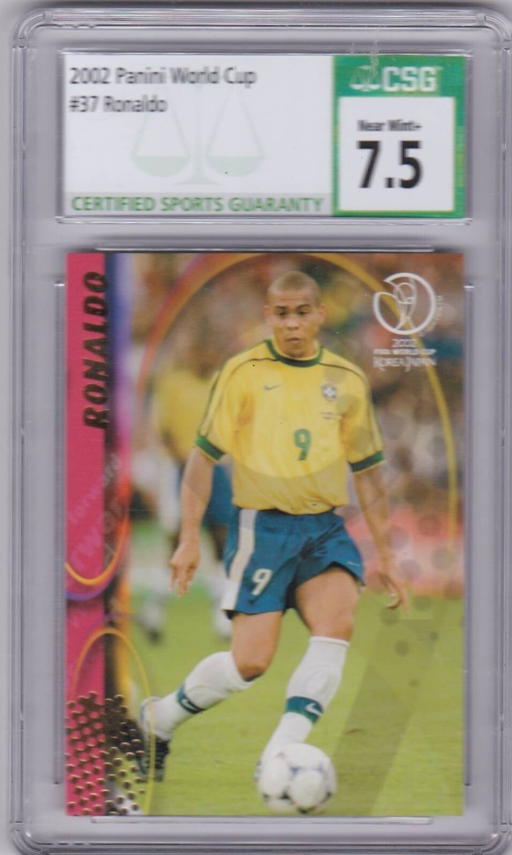 激レア　panini トレーディングカード　ロナウド 2002 Panini World Cup - Ronaldo #37 for sale online | eBay