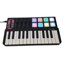 Worlde Panda Mini 25-Key USB Keyboard and Drum Pad MIDI Controller