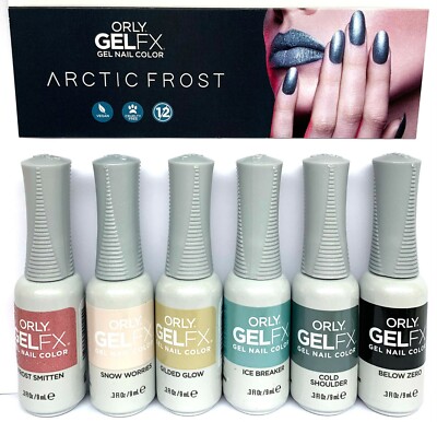 Orly GelFX NAIL POLISH - ARCTIC FROST 2019 - Choose Any Color 0.3oz/9mL