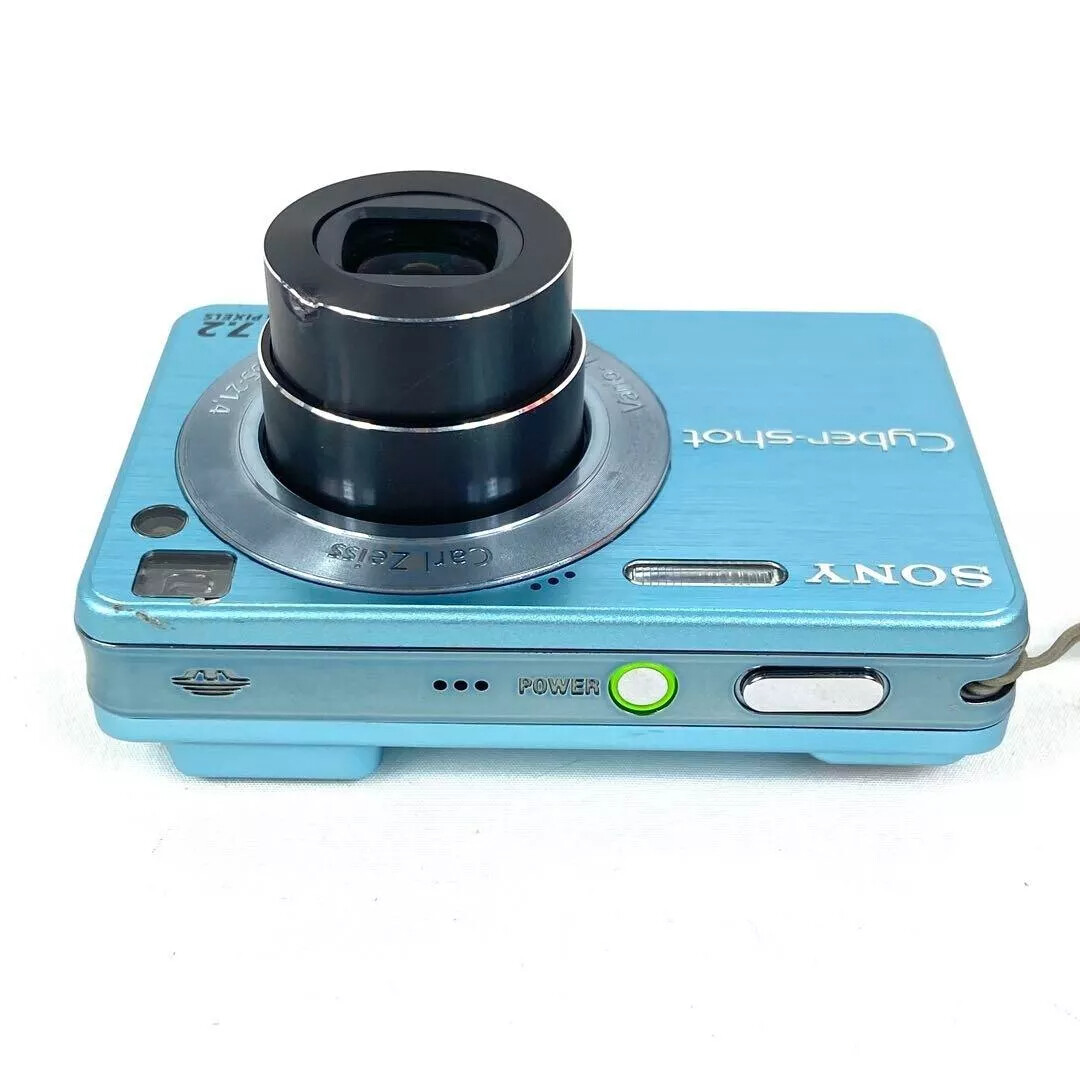 Sony Cybershot DSC-W120 7.2MP CCD Vintage Digital Camera - 100