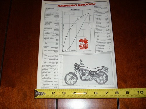 Kawasaki KZ1000 J 1981 - artículo original - Imagen 4 de 4