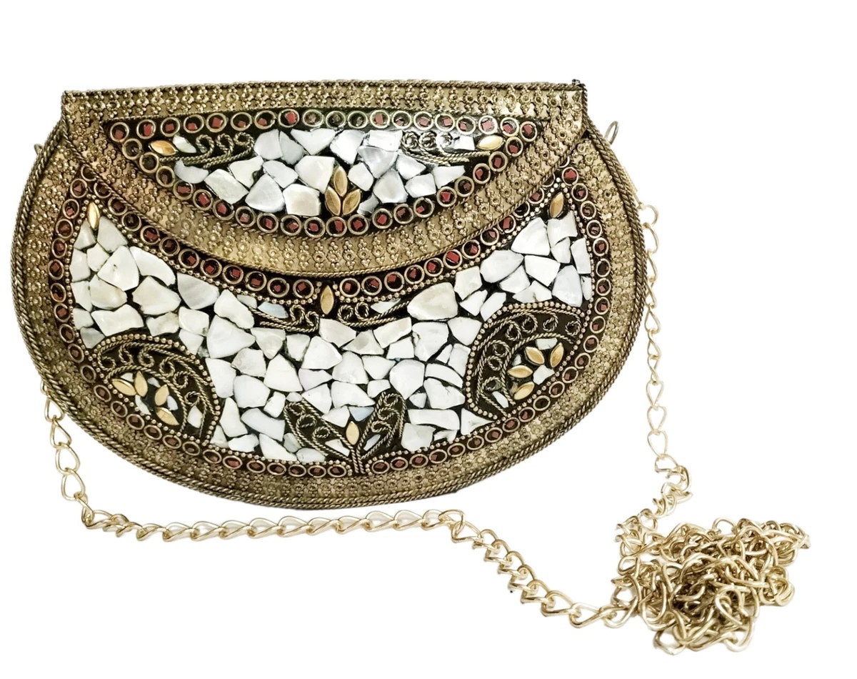 Mosaic clutch sale