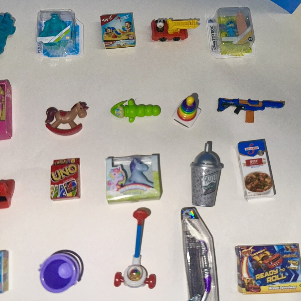 Zuru Toy Mini Brands Micro Toy Box Lot Of 30 Some Disney Included eBay