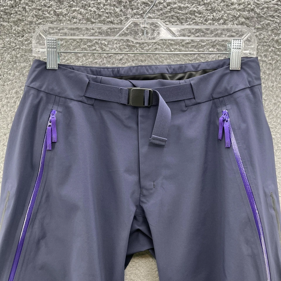 Pantalones de esquí para nieve Arc'teryx GORE-TEX para mujer 6 cortos azul marino impermeable concha snowboard Foto 3 de 4