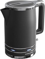 Electric Kettle Black Fast Boil Cordless Jug Lumiglo 3000W Andrew James UK