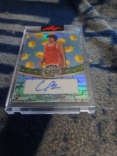 2025 Leaf Metal Happy Holiday Cameron Boozer Silver Refractor Auto 2/3