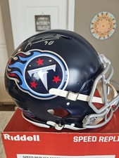 Tennessee Titans Authentic Jevon Kearse Autographed Helmet Beckett Cert See Pics