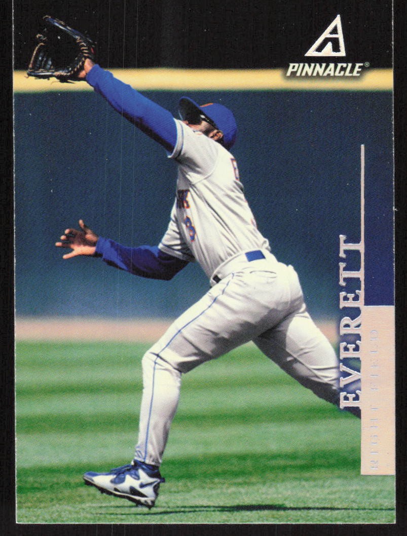 1998 Pinnacle  #124 Carl Everett   - FREE SHIP