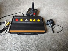 Atari Flashback 8 Retro Mini Console x1 Controllers  Cables; TESTED  Working