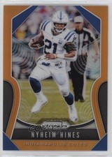 2019 Panini Prizm Orange Prizm 74/249 Nyheim Hines #147 0ud4