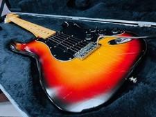 Tokai Silver Star 1982 Vintage Electric Guitar Spaghetti Logo 3-Bolt Sunburst