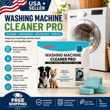Uproot Clean Washing Machine Cleaner Tablets - 12 Pack