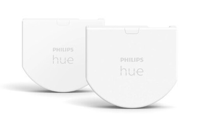 Philips Hue Wandschaltermodul, Doppelpack, weiß (929003017102)