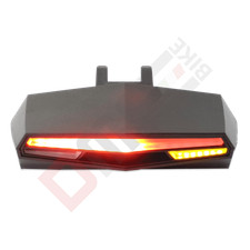 C1 Fahrrad Rücklicht LED Wireless Richtung Blinker Stop Laser Rear Light