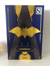 Hot Toys EMPTY BOX ONLY Batman Arkham Knight BATGIRL Purple & Gold Suit EX VGM65