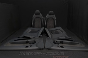 OEM Audi TT 8J Coupe Leder Sport Sitze Alcantara Ausstattung Lordose 28.661km