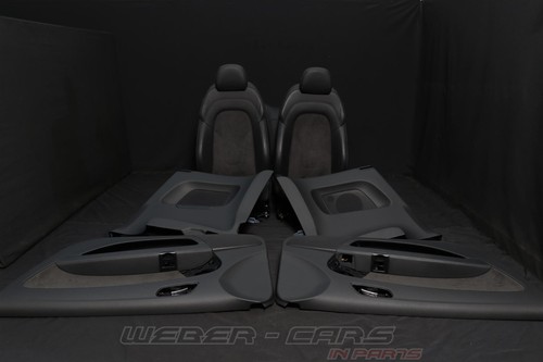 OEM Audi TT 8J Coupe Leder Sport Sitze Alcantara Ausstattung Lordose 28.661km